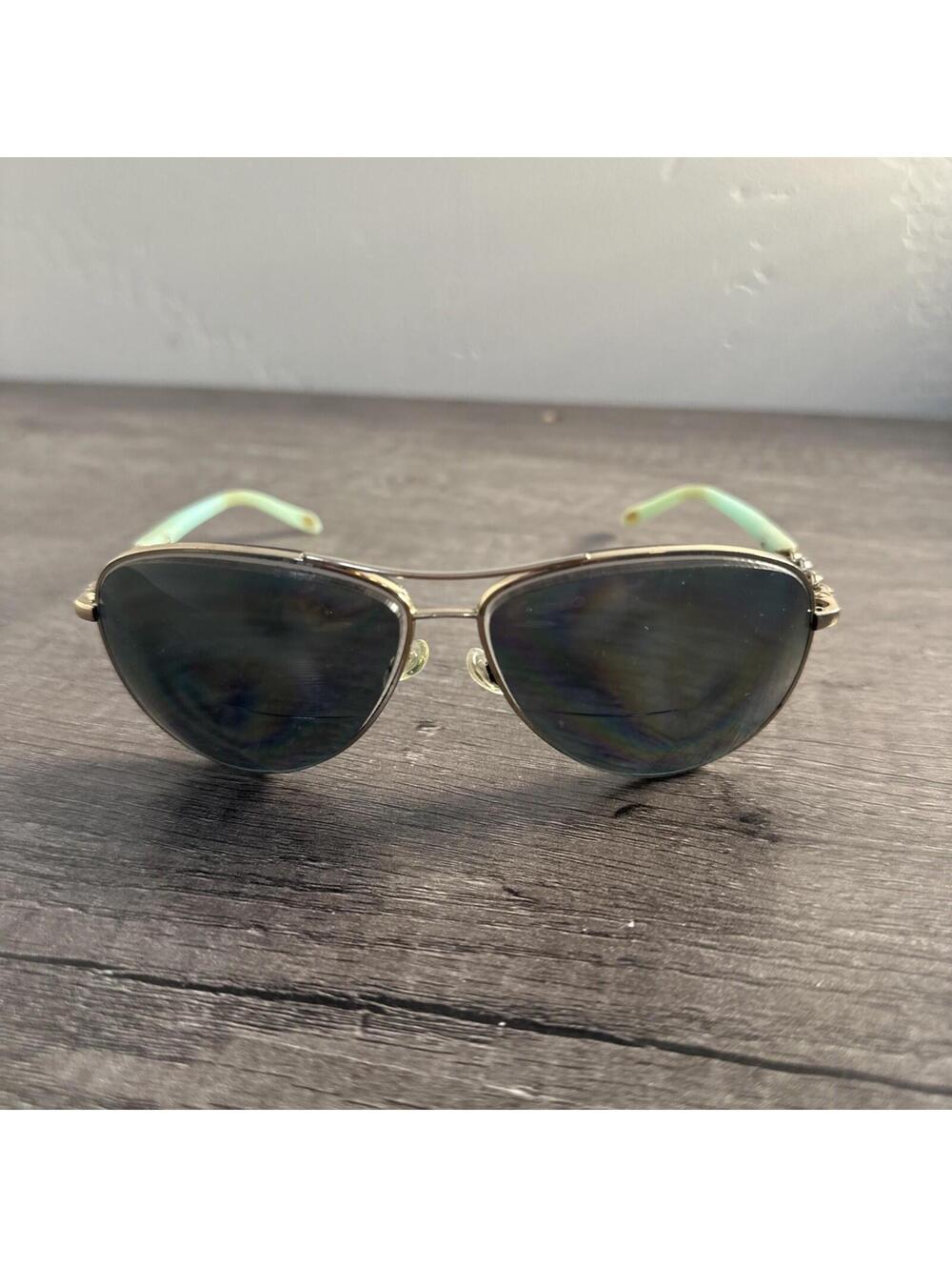 Tiffany & Co. Sunglasses TF 3034 6021/3M Silver Blue FRAMES ONLY 60-14-135
